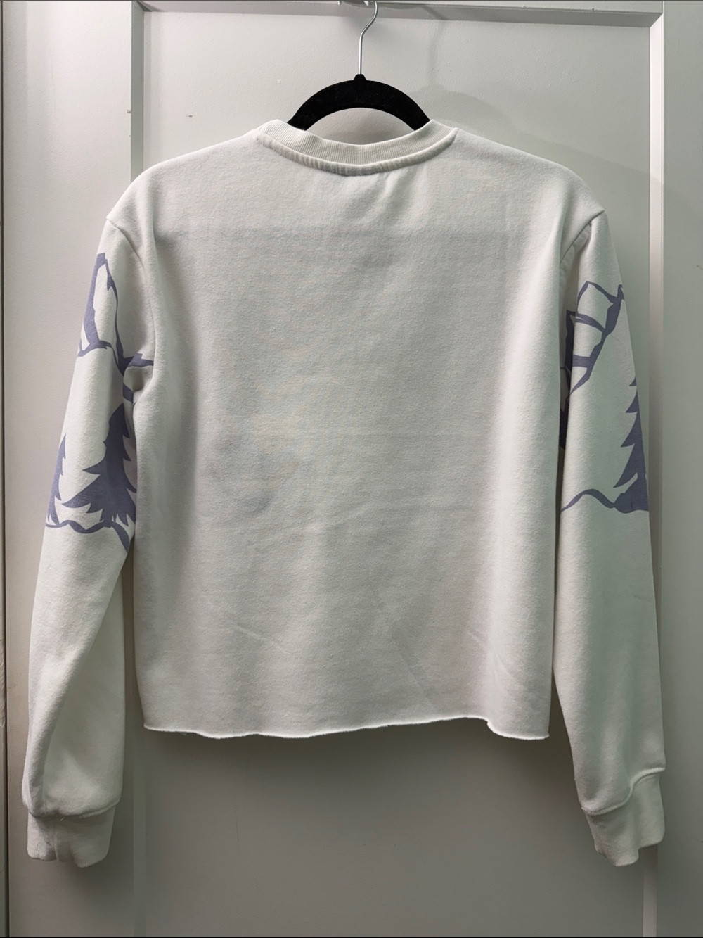 Peanuts x Aeropostale EUC crewneck soft microfleece sweater with raw hem - Picture 3 of 9